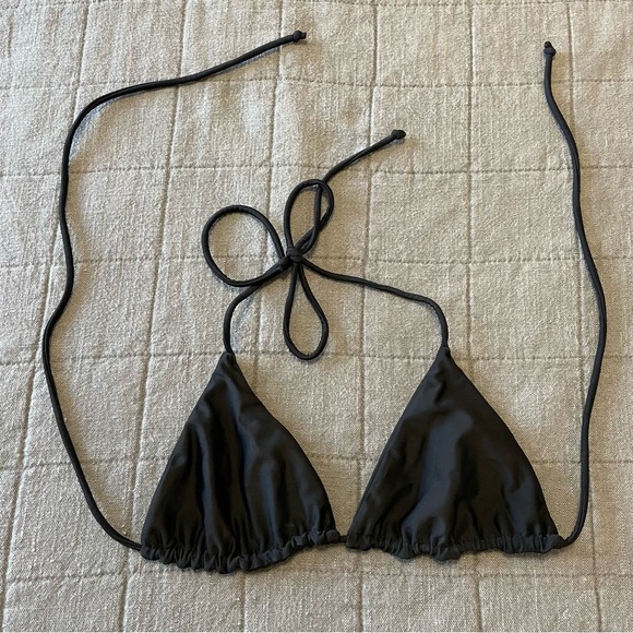 ark swimwear Other - Ark Swimwear Triangle Top black size M fits like S worn 2x